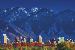 Salt Lake City skyline