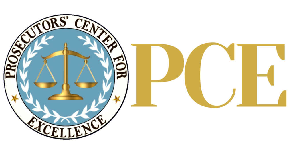 PCE prosecutors' center for excellence logo