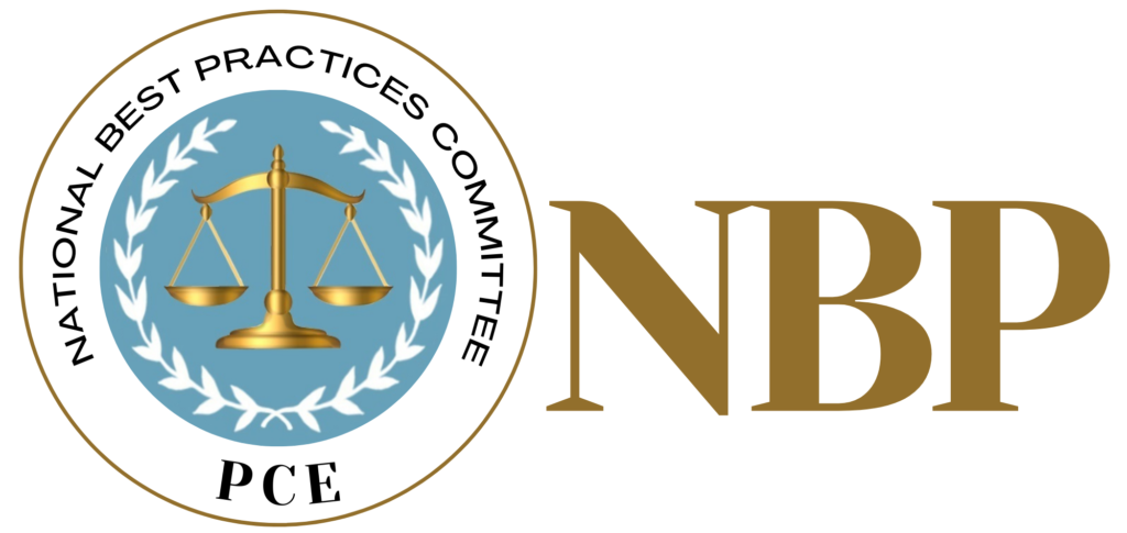 National best practices committee logo